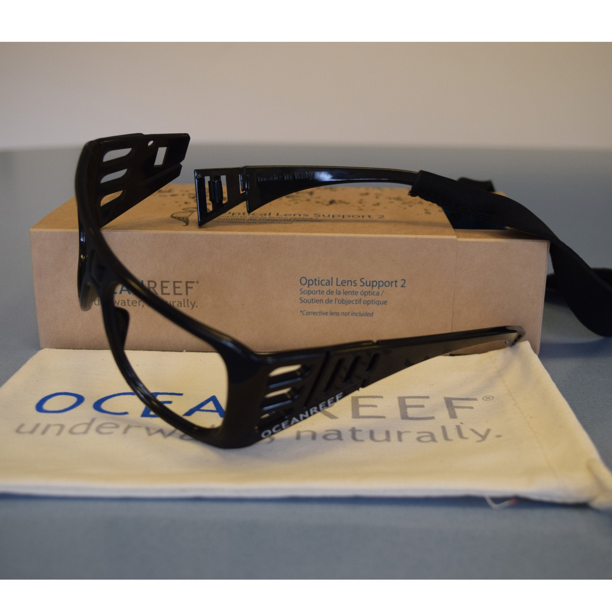 Optical Lens Support 2.0-Snorkeling Masks-wetsuit, diver, sharkskin, snorkeling gear, watersports equipment, diving fins, snorkeling mask, ocean reef, Garmin G1