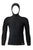 P351 Raglan Long Sleeve Vest Hood (Unisex)-Top-wetsuit, diver, sharkskin, snorkeling gear, watersports equipment, diving fins, snorkeling mask, ocean reef, Garmin G1