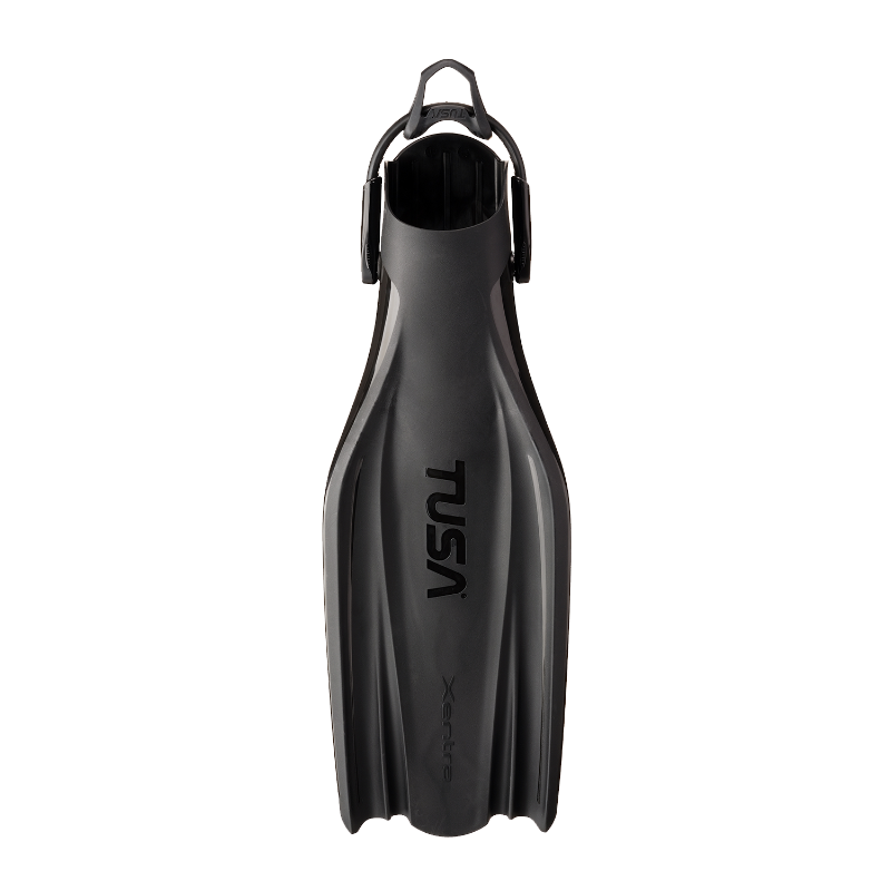 TUSA Xentra (SF-0117) Open Heel Scuba Diving Fins Black