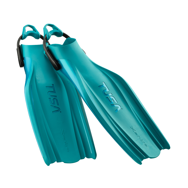 TUSA Xentra (SF-0117) Open Heel Scuba Diving Fins Ocean Green OG