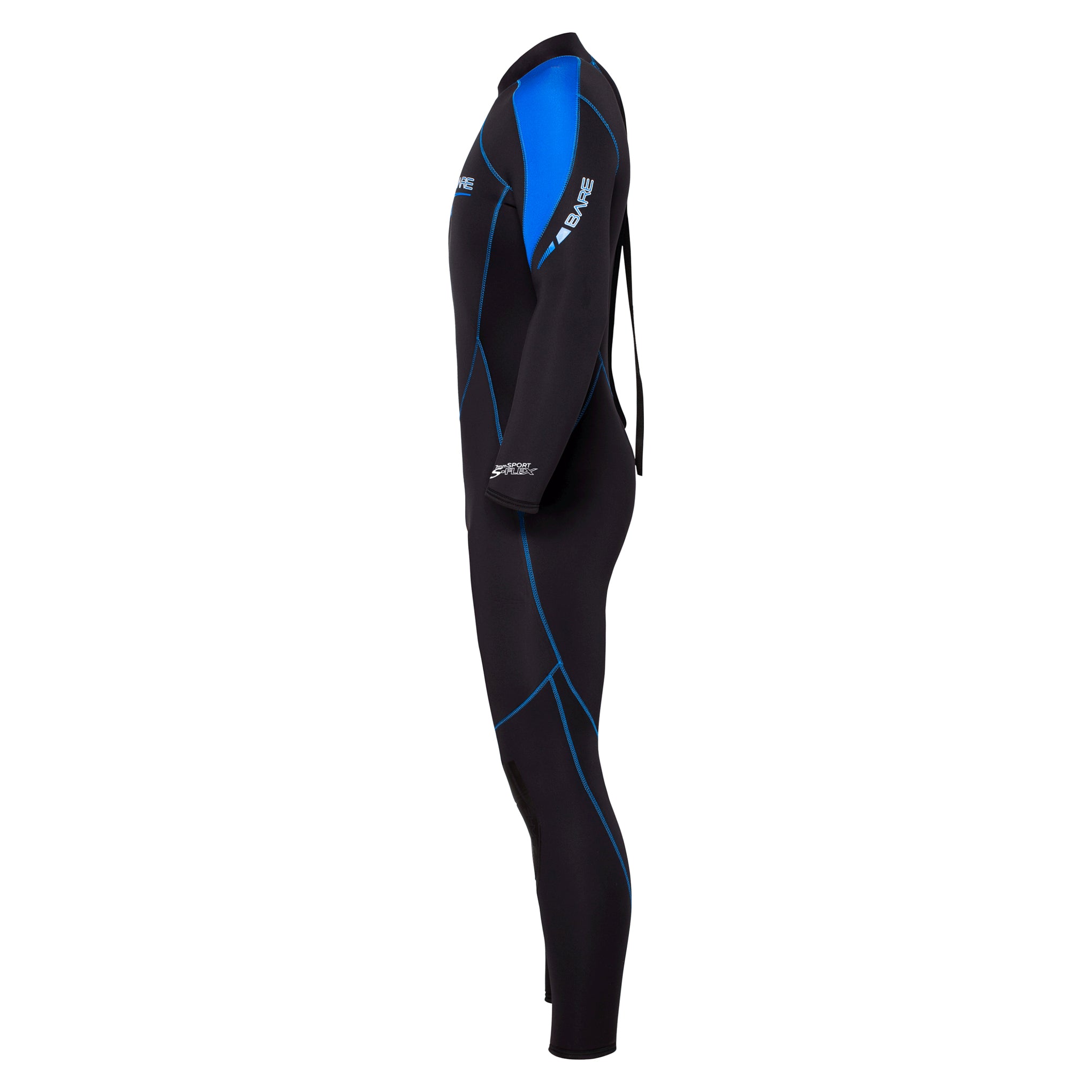 5mm Sport S-Flex Full - Men's-Wetsuits-Snorkeling, diver, sharkskin, scuba diving hk, warm protection, sharkskin, dive wear, bare wetsuit, aeroskin wetsuit, 浮潛