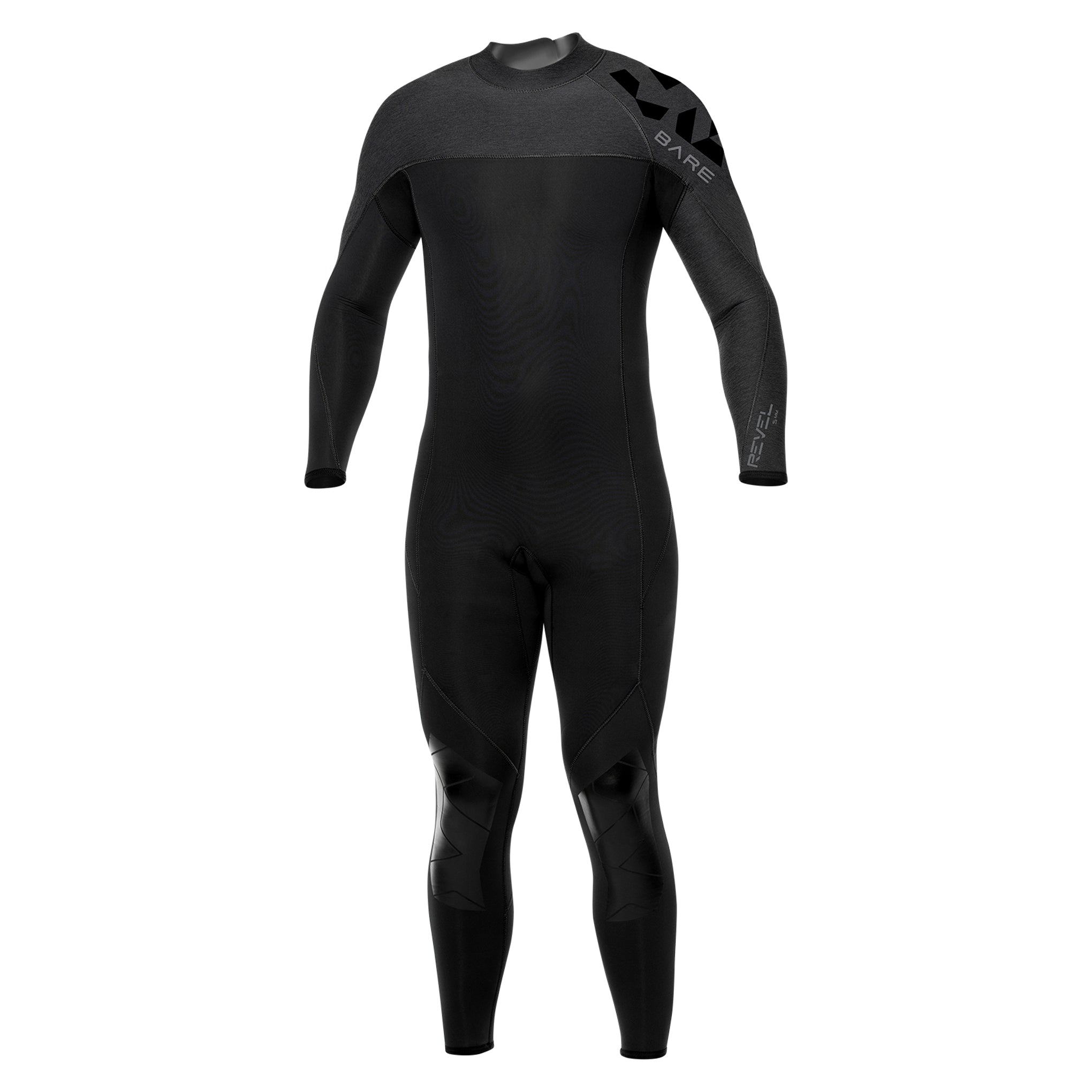 5mm Revel Full - Men's-Wetsuits-Snorkeling, diver, sharkskin, scuba diving hk, warm protection, sharkskin, dive wear, bare wetsuit, aeroskin wetsuit, 浮潛
